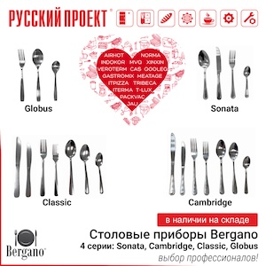 Столовые приборы BERGANO