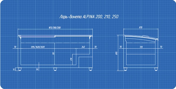 Ларь-бонета ALPINA