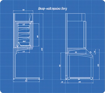 Морозильный шкаф BERG