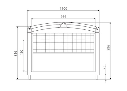 Ларь-бонета CORTINA