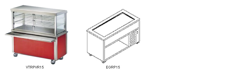 Emainox Прилавки для холодных блюд
