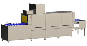 Машина посудомоечная секционная для термоподносов МПС