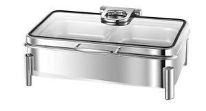 ЧАФИН ДИШ MVQ ROYAL 9 Л С ОТКИДНОЙ КРЫШКОЙ