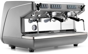Кофемашина рожковая NUOVA SIMONELLI APPIA LIFE 2 GR V 220V высокая группа автомат серая