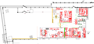 Схема: Пиццерия Bocconcino в Москва-Сити