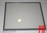 Стекло к бонете VT 150 верхнее нов.730х851мм пластик RAL7037 1755001