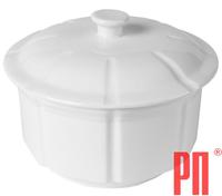 Горшочек для запекания CAMEO IMPERIAL WHITE с крышкой 180МЛ D8,3СМ H9,5СМ 210-334