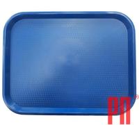Поднос пластик MVQ 450Х350Х20ММ синий TPL45X35BL