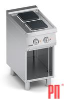 Плита 2 конфорочная 700 серии VEROTERM VT7CUE05VVQ с открытым шкафом
