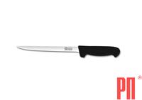 Нож обвалочный MVQ MESSER PROFI узкое прямое полугибкое лезвие 20СМ черная ручка из фиброкса
