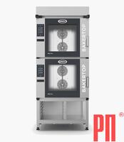 Печь конвекционная UNOX колонна BAKERTOP RETAIL XETC-12EU-YPRMA с зонтом