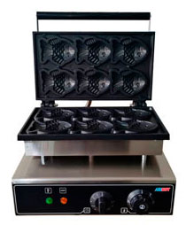 Вафельница AIRHOT РЫБКИ WBF-6 Вафельница AIRHOT РЫБКИ WBF-6