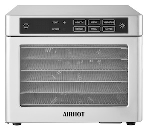 ДЕГИДРАТОР-СУШИЛКА AIRHOT FD-6 GLASS-L ДЕГИДРАТОР-СУШИЛКА AIRHOT FD-6 GLASS-L