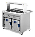 ПРИЛАВОК ДЛЯ ПЕРВЫХ И ВТОРЫХ БЛЮД BLANCO BASIC LINE W-3 ТЕПЛОВОЙ