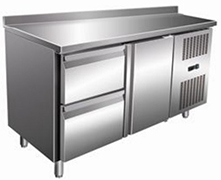 Стол с охлаждаемым шкафом COOLEQ GN2220TN БОРТИК 2 ящика+1 дверь 
