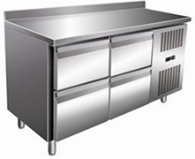 Стол с охлаждаемым шкафом COOLEQ GN2240TN БОРТИК 4 ящика 