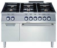 Плита 6 конфорочная 700 серии ELECTROLUX PROFESSIONAL E7GCGL6C20 371006 газ