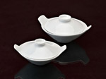 Миска с крышкой 15 cм fairway фарфоровая посуда