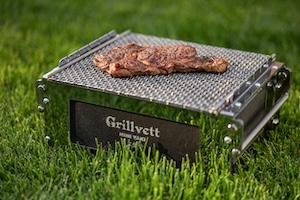 Портативный угольный гриль Grillvett Mini Yaki