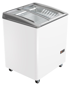 Ларь морозильный с гнутым стеклом HAIER SD-206