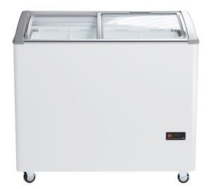 Ларь морозильный с гнутым стеклом HAIER SD-336