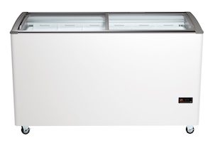 Ларь морозильный с гнутым стеклом HAIER SD-516
