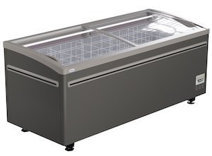 Ларь-бонета морозильная/холодильная HAIER GTS1850 серая