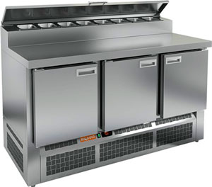 СТОЛ ДЛЯ ПИЦЦЫ HICOLD PZE2-111/GN (1/6)
