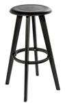 Стул барный S-0627 HOKER черный