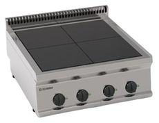 ПЛИТА 4 КОНФОРОЧНАЯ 700 СЕРИИ TECNOINOX PCU70E7 616091