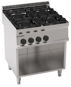 Плита 4 конфорочная 700 серии TECNOINOX PC70G7A 613036 газ