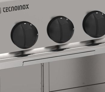 Плита 4 конфорочная 700 серии TECNOINOX PC70G7A 613036 газ