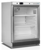 шкаф холодильный со стеклом tefcold ur200sg нержавеющий