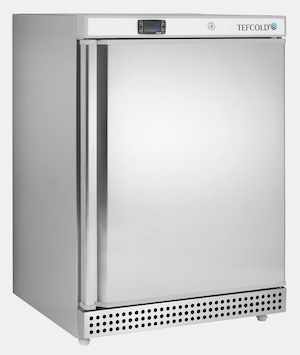 Шкаф холодильный с глухой дверью TEFCOLD UR200X1 нержавеющий