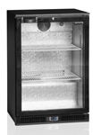 Шкаф холодильный со стеклом TEFCOLD DB125H барный черный 