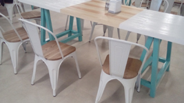 Столовая в Технопарке «Сколково» - индустриальный стиль для нанотехнологий!