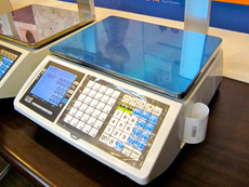 торговые весы с чекопечатью серии CT100