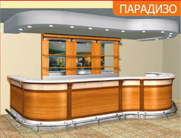 При заказе барной стойки Т&Т вы получаете в подарок барные стулья